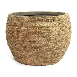 Abby Plant Pot - Straw Grass -Plant Supplies Sale Abby Plant Pot Straw Grass 40cm