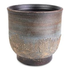 Aico Plant Pot - Shiny Blue -Plant Supplies Sale Aico Plant Pot Shiny Blue 22x20cm