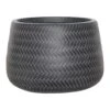 Angle Darcy Plant Pot - Anthracite