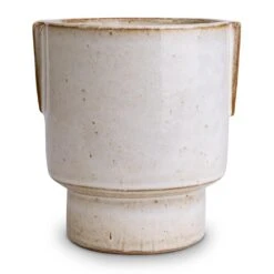 Aries Handles Plant Pot - White -Plant Supplies Sale Aries Handles Plant Pot White 14x15cm