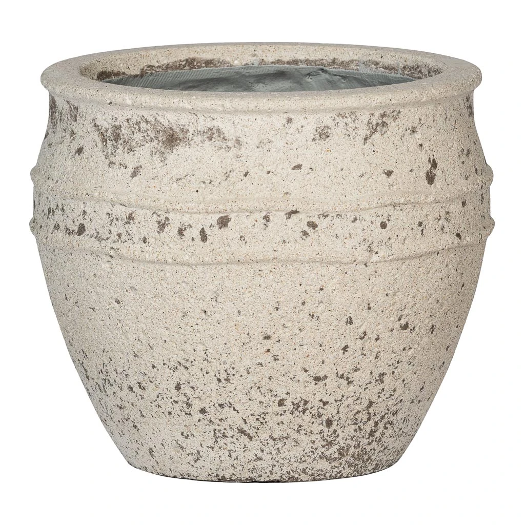 Athena Mediterranean Planter - Chalk White 1 Athena Mediterranean Planter - Chalk White