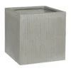 Block Planter - Ridged Cement