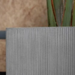 Block Planter - Ridged Cement -Plant Supplies Sale Block Planter Ridged Cement3