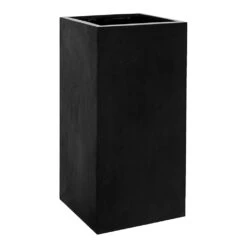 Bouvy Natural Planter - Black -Plant Supplies Sale Bouvy Natural Planter Black 50x50x100cm