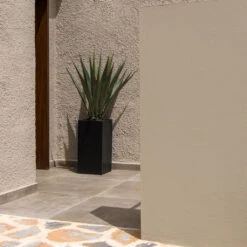 Bouvy Natural Planter - Black -Plant Supplies Sale Bouvy Natural Planter Black Lifestyle 4