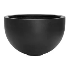 Bowl Natural Planter - Black