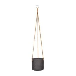 Charlie Hanging Plant Pot - Black Washed 13 Charlie Hanging Plant Pot - Black Washed -Plant Supplies Sale Charlie Hanging Plant Pot Black Washed Medium b27f3a1a f49a 4f43 b556 a867f2133a6e