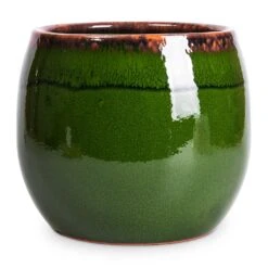 Charlotte Plant Pot - Green 28 Charlotte Plant Pot - Green -Plant Supplies Sale Charlotte Plant Pot Green 19x16cm