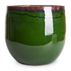 Charlotte Plant Pot - Green 32 Charlotte Plant Pot - Green -Plant Supplies Sale Charlotte Plant Pot Green 29x25cm