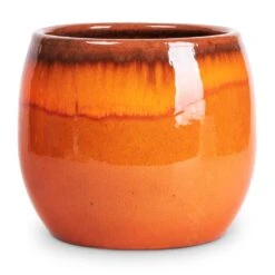 Charlotte Plant Pot - Orange 19 Charlotte Plant Pot - Orange -Plant Supplies Sale Charlotte Plant Pot Orange 19x16cm