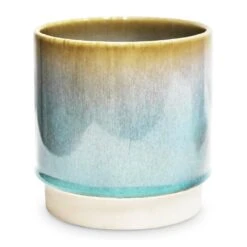 Copenhagen Plant Pot - Aqua -Plant Supplies Sale Copenhagen Plant Pot Aqua 18.5 x 19.5cm