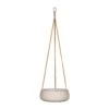 Eileen Hanging Plant Bowl - Grey Washed