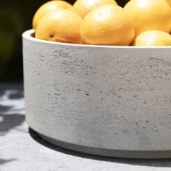 Eli Plant Bowl - Grey Washed -Plant Supplies Sale Eli Plant Bowl Grey Washed Fruit