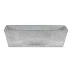 Ella Artstone Balcony Trough Planter - Grey -Plant Supplies Sale Ella Artstone Balcony Planter Grey 55 x17x17cm
