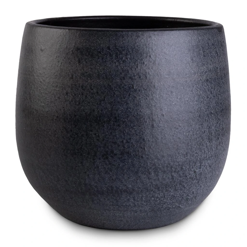 Esra Plant Pot - Graphite 1 Esra Plant Pot - Graphite