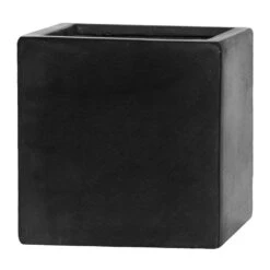 Fleur Natural Planter - Black -Plant Supplies Sale Fleur Natural Planter Black 20x20x20cm