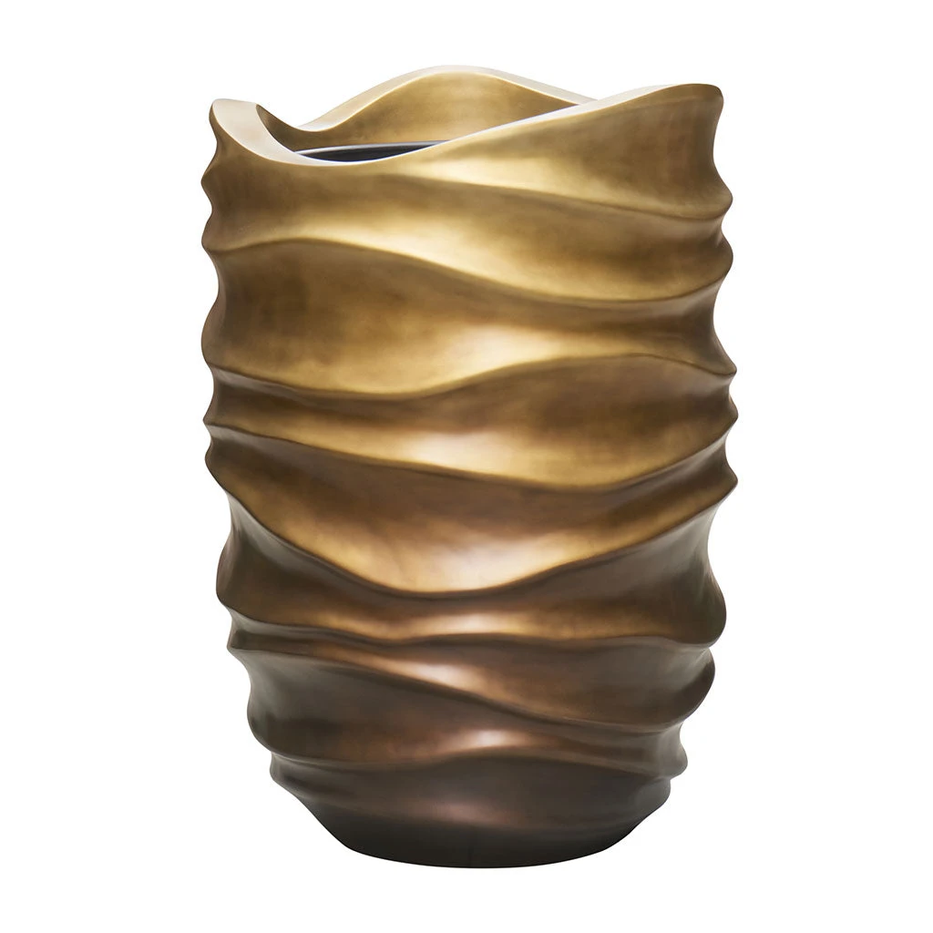 Gradient Lee Partner Planter - Matt Honey 1 Gradient Lee Partner Planter - Matt Honey