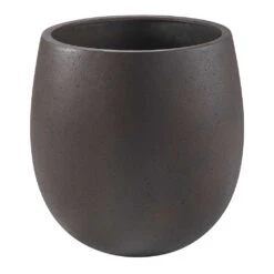 Grigio Balloon Plant Pot - Rusty Iron Concrete