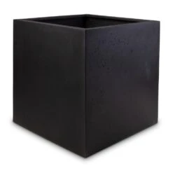 Grigio Cube Planter - Anthracite Concrete -Plant Supplies Sale Grigio Cube Planter Anthracite Concrete 60x60x60cm