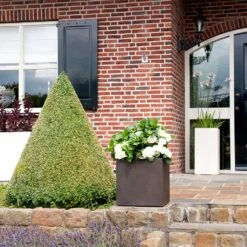 Grigio Cube Planter - Rusty Iron Concrete 9 Grigio Cube Planter - Rusty Iron Concrete -Plant Supplies Sale Grigio Cube Planter Rusty Iron Concrete LS1