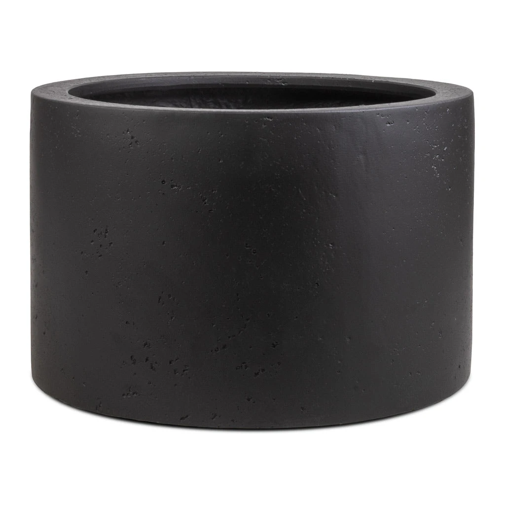 Grigio Cylinder Planter - Anthracite Concrete 3 Grigio Cylinder Planter - Anthracite Concrete - Image 3