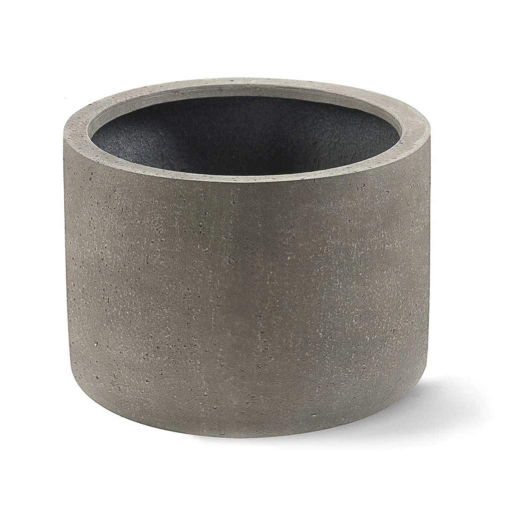 Grigio Cylinder Planter - Natural Concrete 1 Grigio Cylinder Planter - Natural Concrete