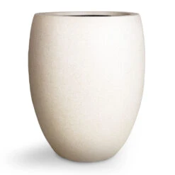 Grigio Tall Balloon Planter - Antique White Concrete 9 Grigio Tall Balloon Planter - Antique White Concrete -Plant Supplies Sale Grigio Tall Balloon Planter Antique White Concrete 40x50cm 1