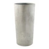 Grigio Tall Vase Planter - Antique White Concrete