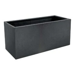 Grigio Trough Planter - Anthracite Concrete