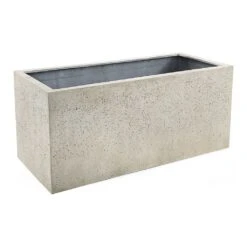 Grigio Trough Planter - Antique White Concrete -Plant Supplies Sale Grigio Trough Planter Antique White Concrete Medium