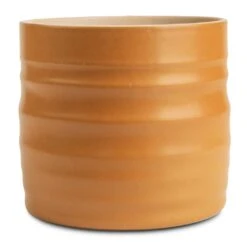 Hadleigh Plant Pot - Amber -Plant Supplies Sale Hadleigh Plant Pot Amber 14x13cm