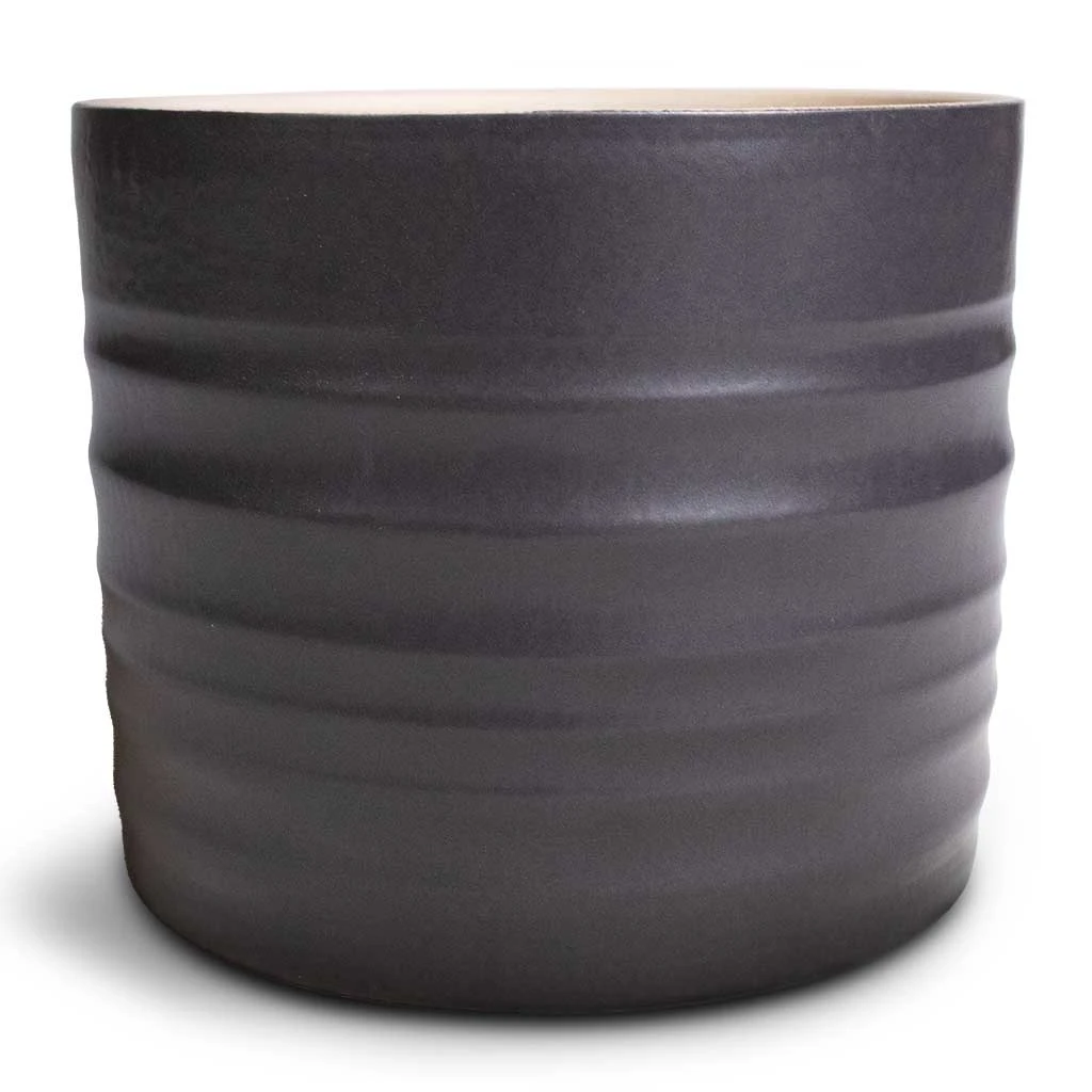 Hadleigh Plant Pot - Charcoal 6 Hadleigh Plant Pot - Charcoal - Image 6