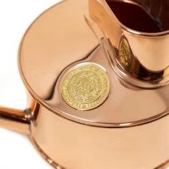 Haws Fazeley Flow Watering Can - One Pint Copper -Plant Supplies Sale Haws Fazeley Flow One Pint Copper Close Up