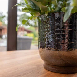 Jayla Plant Pot - Espresso -Plant Supplies Sale Jayla Espresso 2