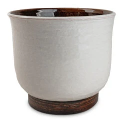 Jayla Plant Pot - White -Plant Supplies Sale Jayla Plant Pot White 17x14cm