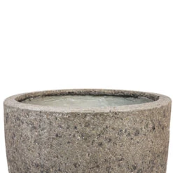 Jesslyn Cement & Stone Plant Pot - Granite Grey -Plant Supplies Sale Jesslyn Cement Stone Plant Pot Granite Grey 33x29cm 2