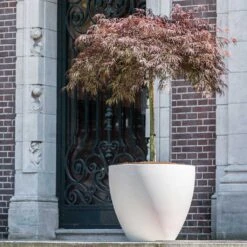 Jesslyn Refined Planter - Natural White -Plant Supplies Sale Jesslyn Refined Planter Natural White Tree Planters