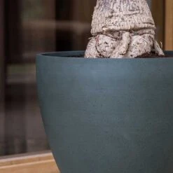 Jesslyn Refined Planter - Pine Green 13 Jesslyn Refined Planter - Pine Green -Plant Supplies Sale Jesslyn Refined Planter Pine Green Sandstone Textures