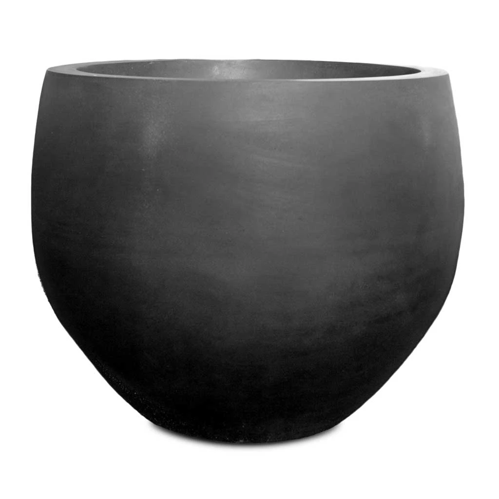 Jumbo Orb Natural Orb Planter - Black 1 Jumbo Orb Natural Orb Planter - Black