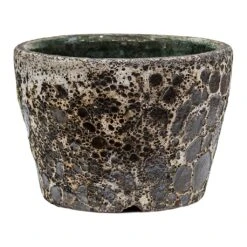 Lava Couple Straight Relic Planter - Black -Plant Supplies Sale Lava Couple Straight Relic Planter Black Small