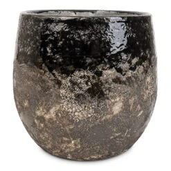 Lindy Plant Pot - Black -Plant Supplies Sale Lindy Plant Pot Black 23x20cm