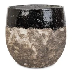 Lindy Plant Pot - Black -Plant Supplies Sale Lindy Plant Pot Black 30x25cm