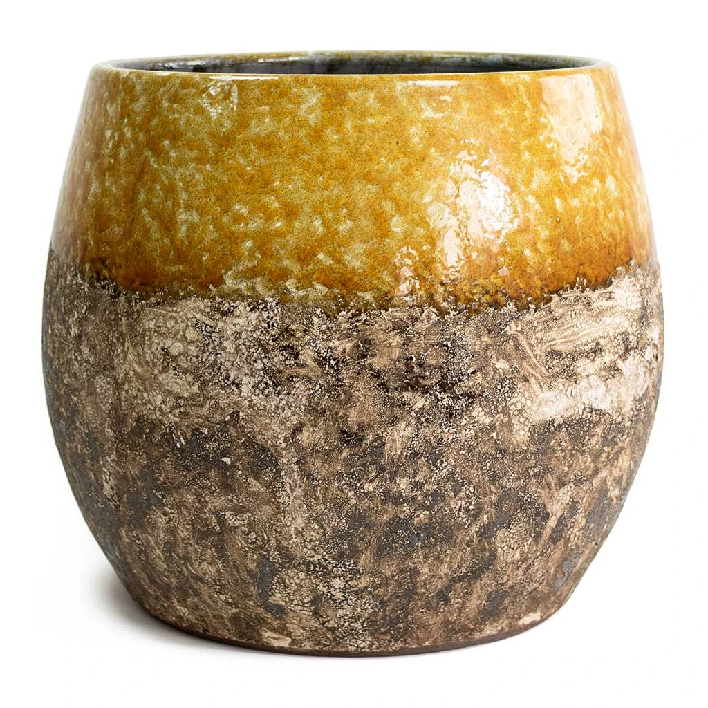 Lindy Plant Pot - Ochre 13 Lindy Plant Pot - Ochre - Image 13