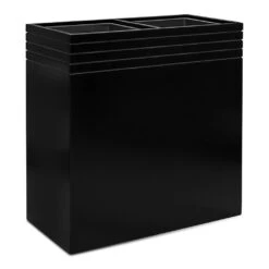 Line-Up Rectangle Planter - Matt Black 8 Line-Up Rectangle Planter - Matt Black -Plant Supplies Sale Line Up Rectangle Planter Matt Black 74x38x75cm