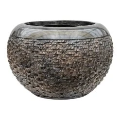 Luxe Lite Layer Globe Planter - Bronze -Plant Supplies Sale Luxe Lite Layer Globe Planter Bronze Large