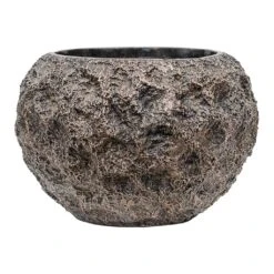 Luxe Lite Moon Globe Planter - Bronze