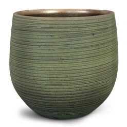 Lydia Plant Pot - Shiny Green -Plant Supplies Sale Lydia Plant Pot Shiny Green 26x26cm