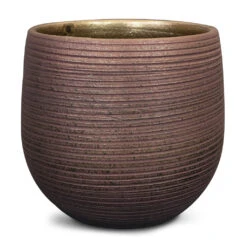 Lydia Plant Pot - Shiny Purple -Plant Supplies Sale Lydia Plant Pot Shiny Purple 22x20cm