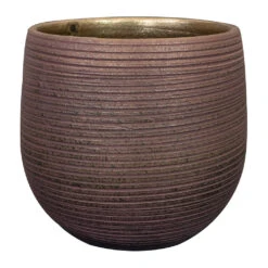 Lydia Plant Pot - Shiny Purple -Plant Supplies Sale Lydia Plant Pot Shiny Purple 26x26cm