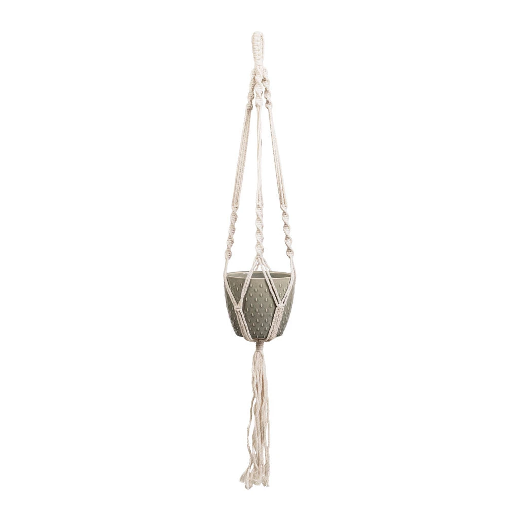 Macrame Hanging Plant Pot 1 Macrame Hanging Plant Pot